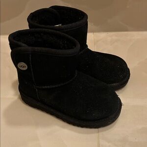 UGG Kids Classic Black Boots